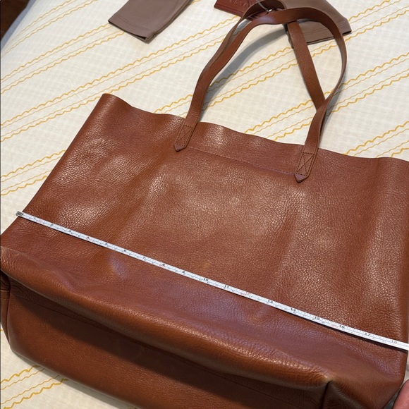 Madewell Brown Leather Tote Bag - Picture 8 of 8
